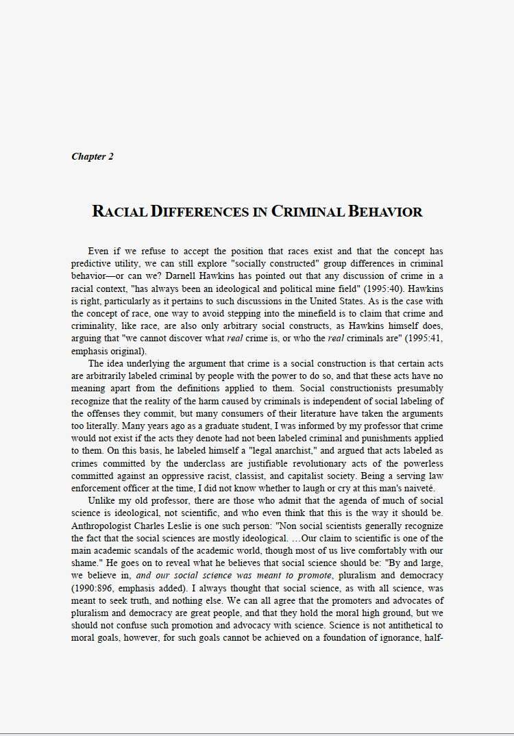 Race and Crime by Anthony Walsh