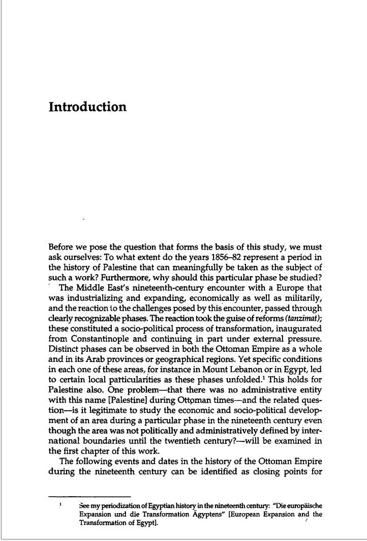 Palestine in Transformation, 1856-1882 by Alexander Schölch