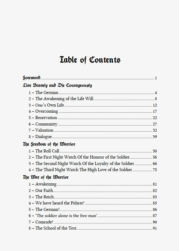 Kurt Eggers, the SS Warrior-Poet: Collected Writings