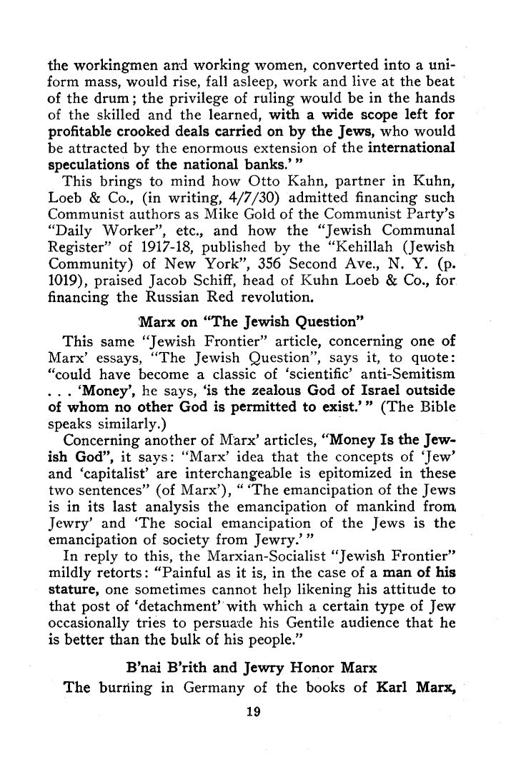 The Octopus by Rev. Frank Woodruff Johnson (pseudonym for Elizabeth Dilling)