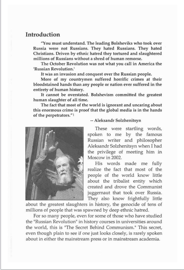 The Secret Behind Communism by David Duke