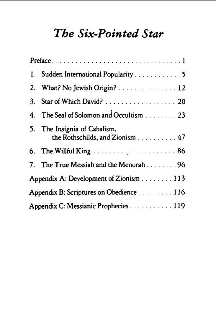 The Six-Pointed Star by O.J. Graham