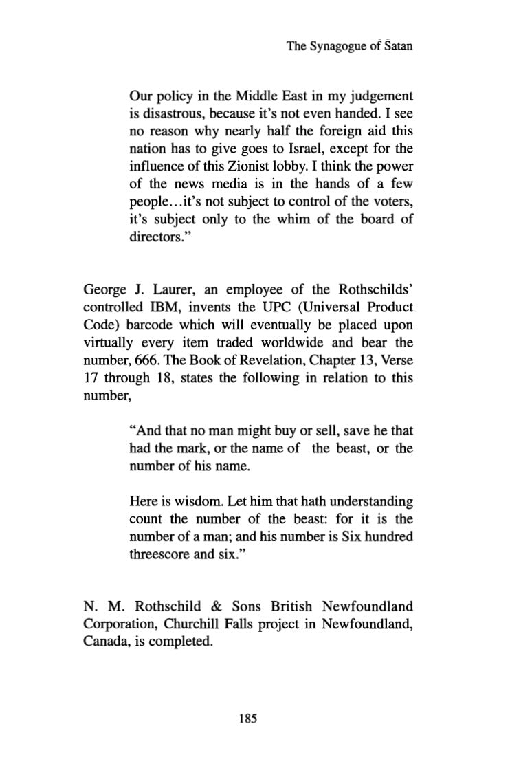 The Synagogue of Satan by Andrew Carrington Hitchcock