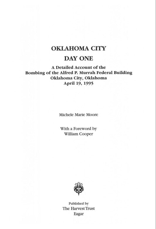 Oklahoma City: Day One by Michele Marie Moore