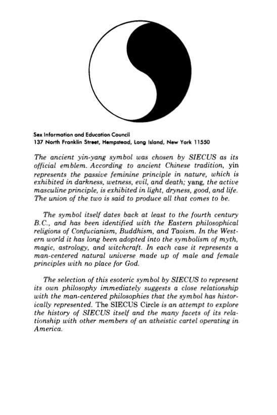The SIECUS circle: A humanist revolution by Claire Chambers