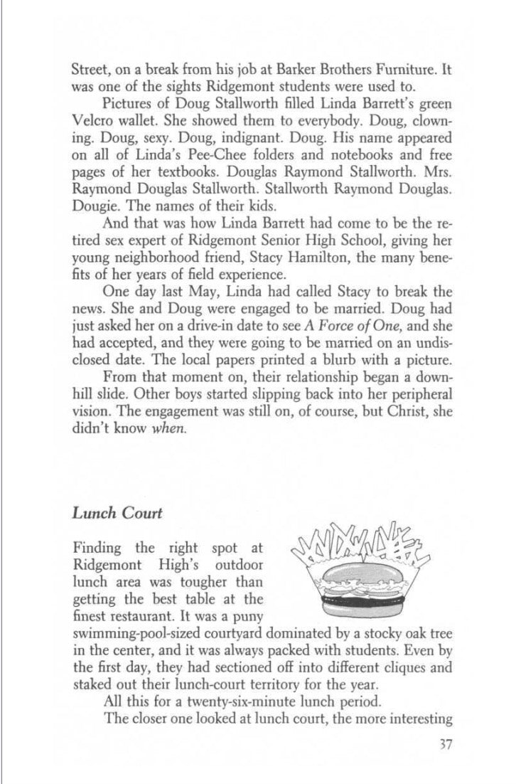 Fast Times at Ridgemont High by Cameron Crowe