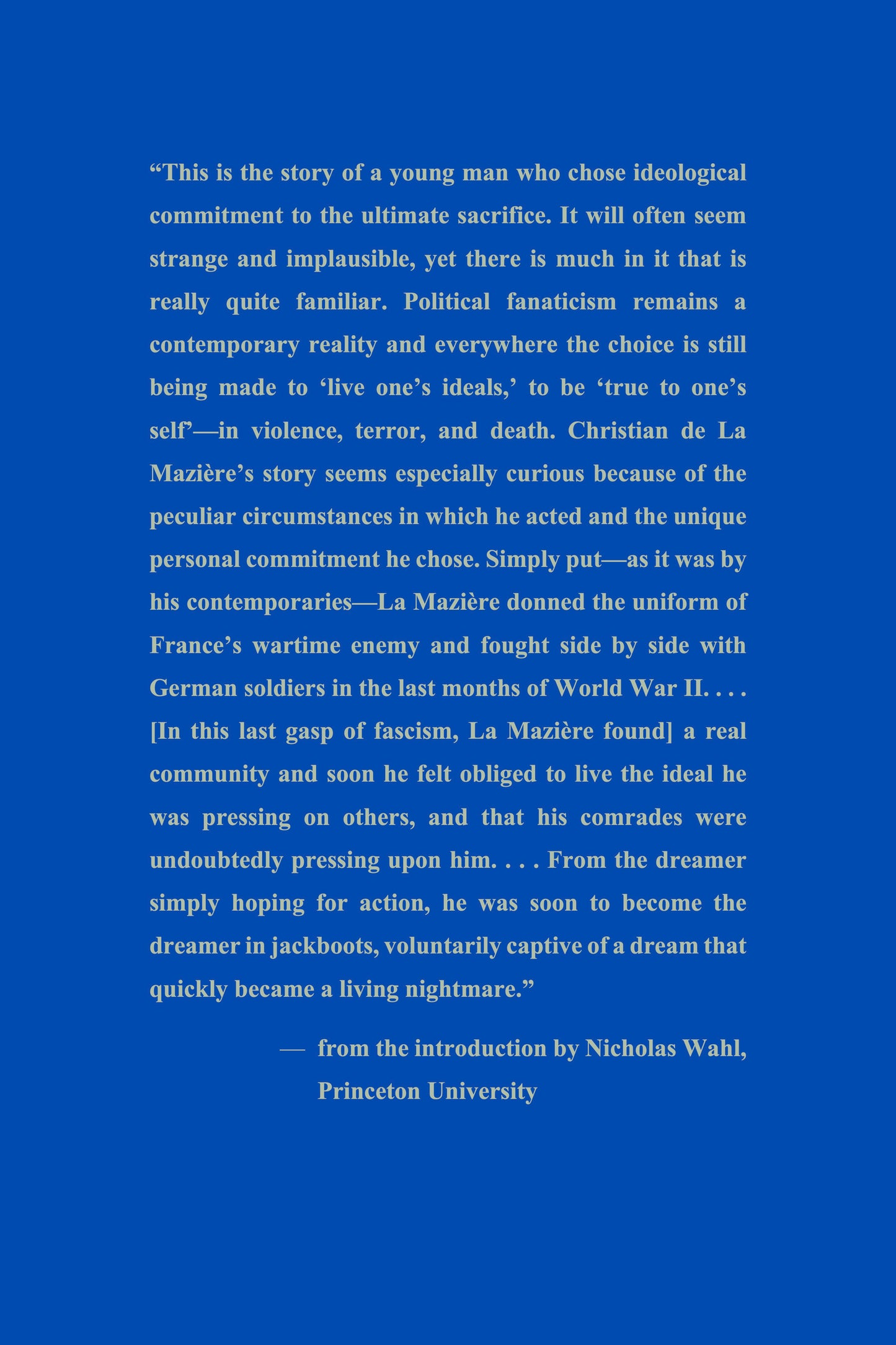 The Captive Dreamer by Christian de La Mazière