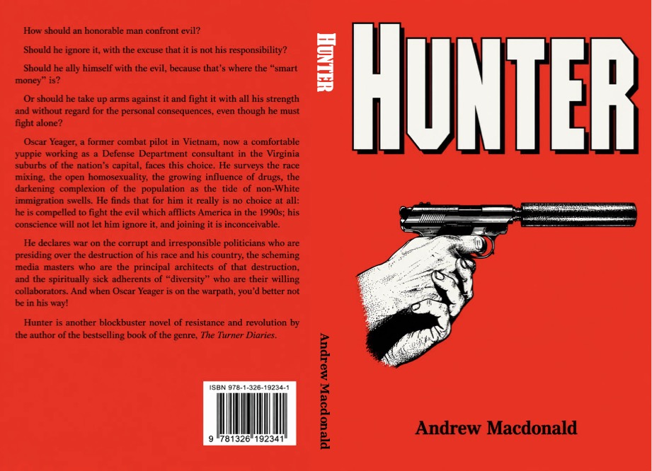Hunter (2nd edition) by Andrew Macdonald [William Luther Pierce]