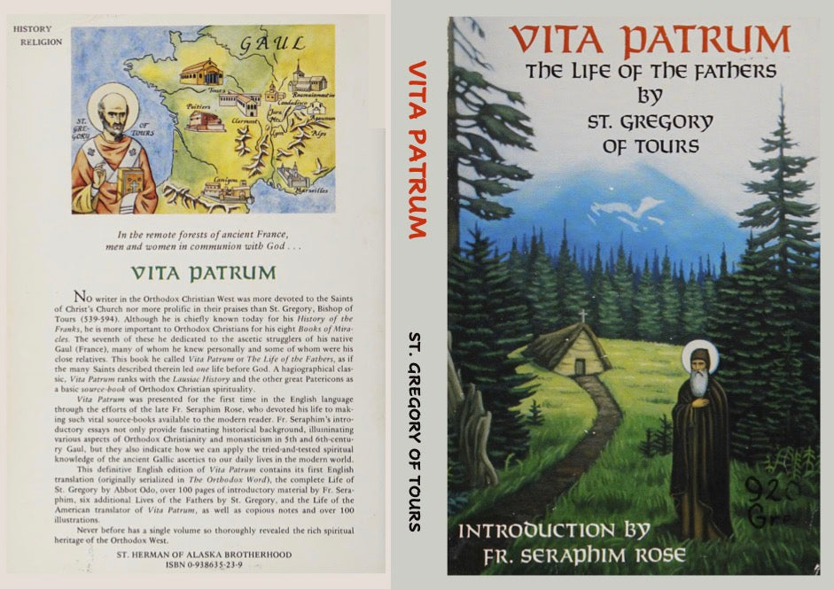 Vita Patrum by  St. Gregory of Tours (Author), Seraphim Rose (Editor)