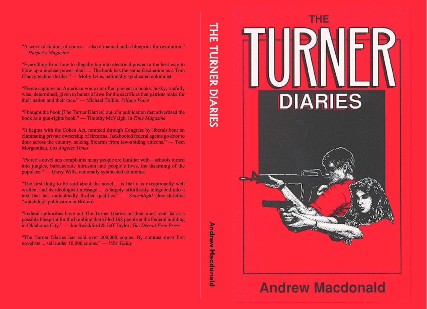 The Turner Diaries by Andrew Macdonald [William Luther Pierce]