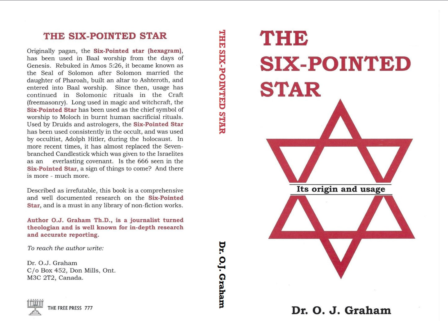The Six-Pointed Star by O.J. Graham