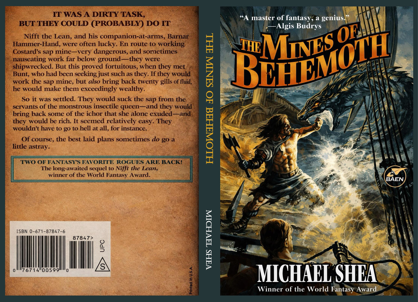 The Mines of Behemoth (Nifft #2) by Michael Shea