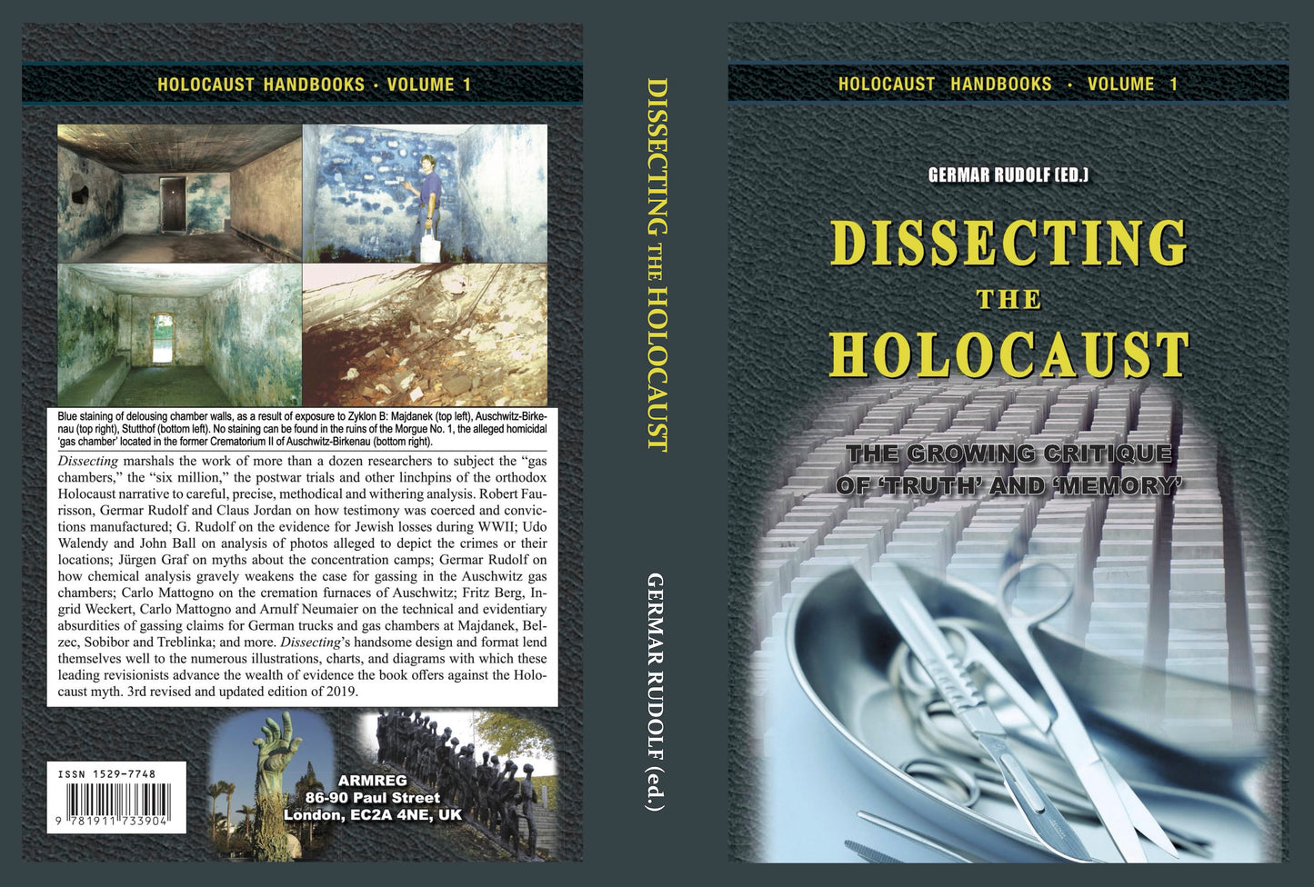 Dissecting the Holocaust by Germar Rudolf