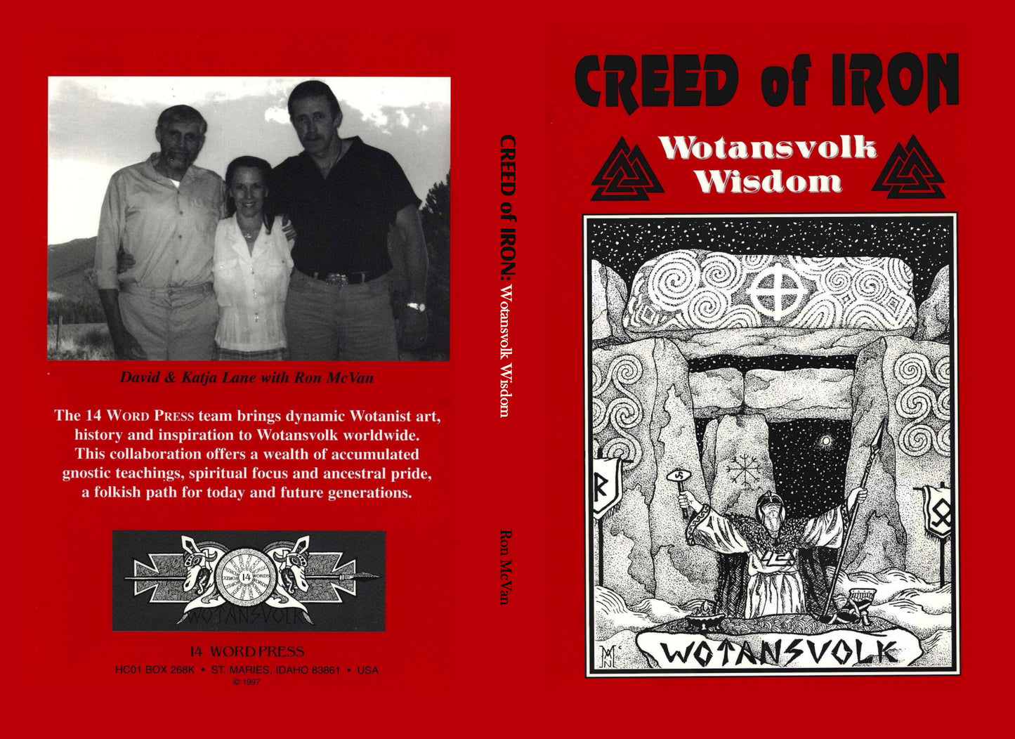 Creed of Iron: Wotansvolk Wisdom by Ron McVan