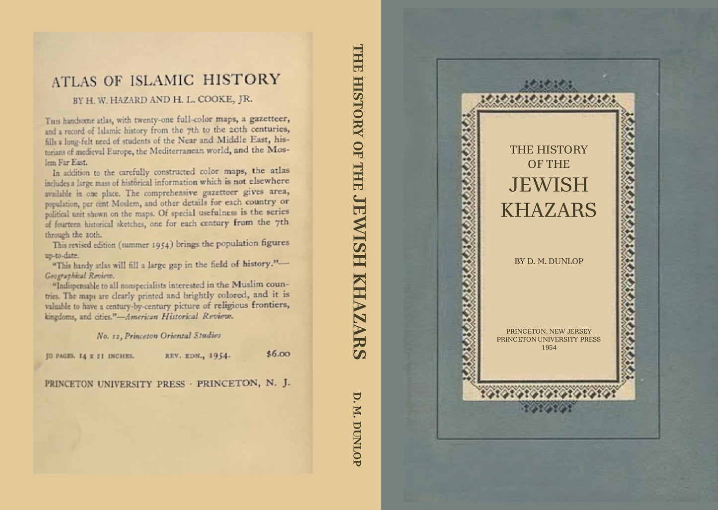 The History of the Jewish Khazars by D. M. Dunlop