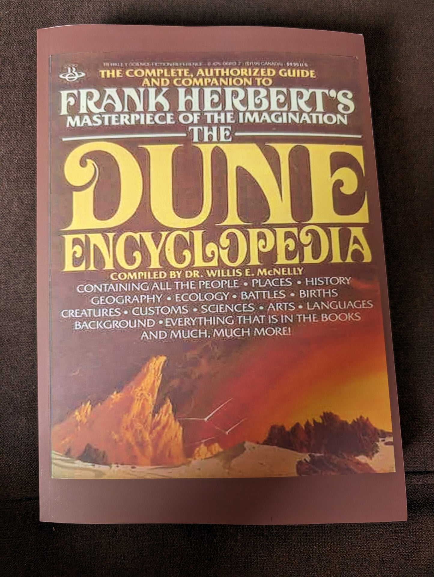 The Dune Encyclopedia, compiled and edited by Dr. Willis E. McNelly