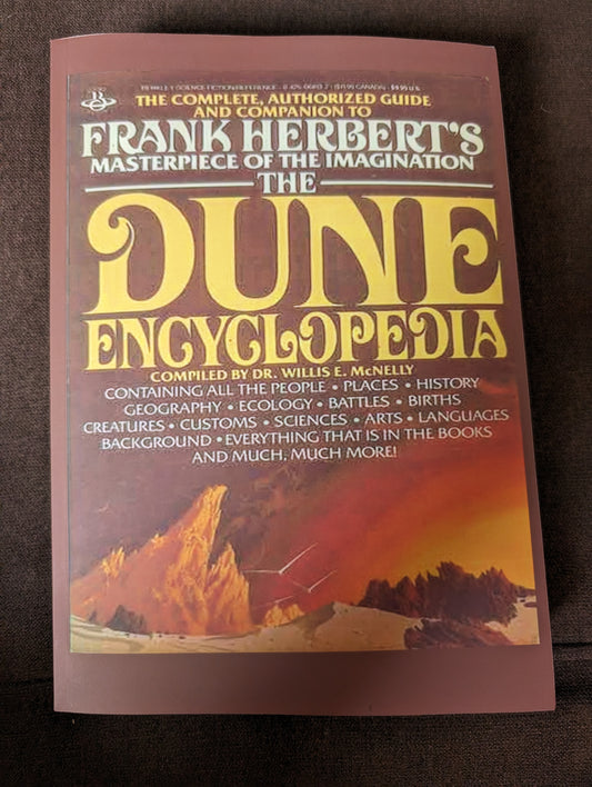 The Dune Encyclopedia, compiled and edited by Dr. Willis E. McNelly