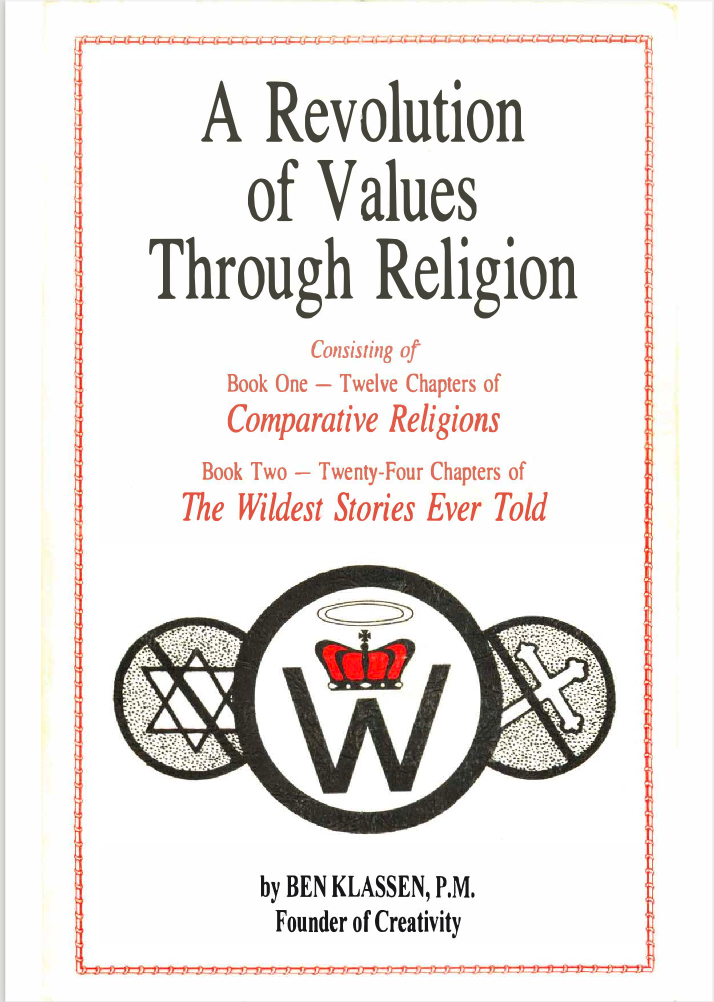 A Revolution of Values Through Religion by Ben Klassen