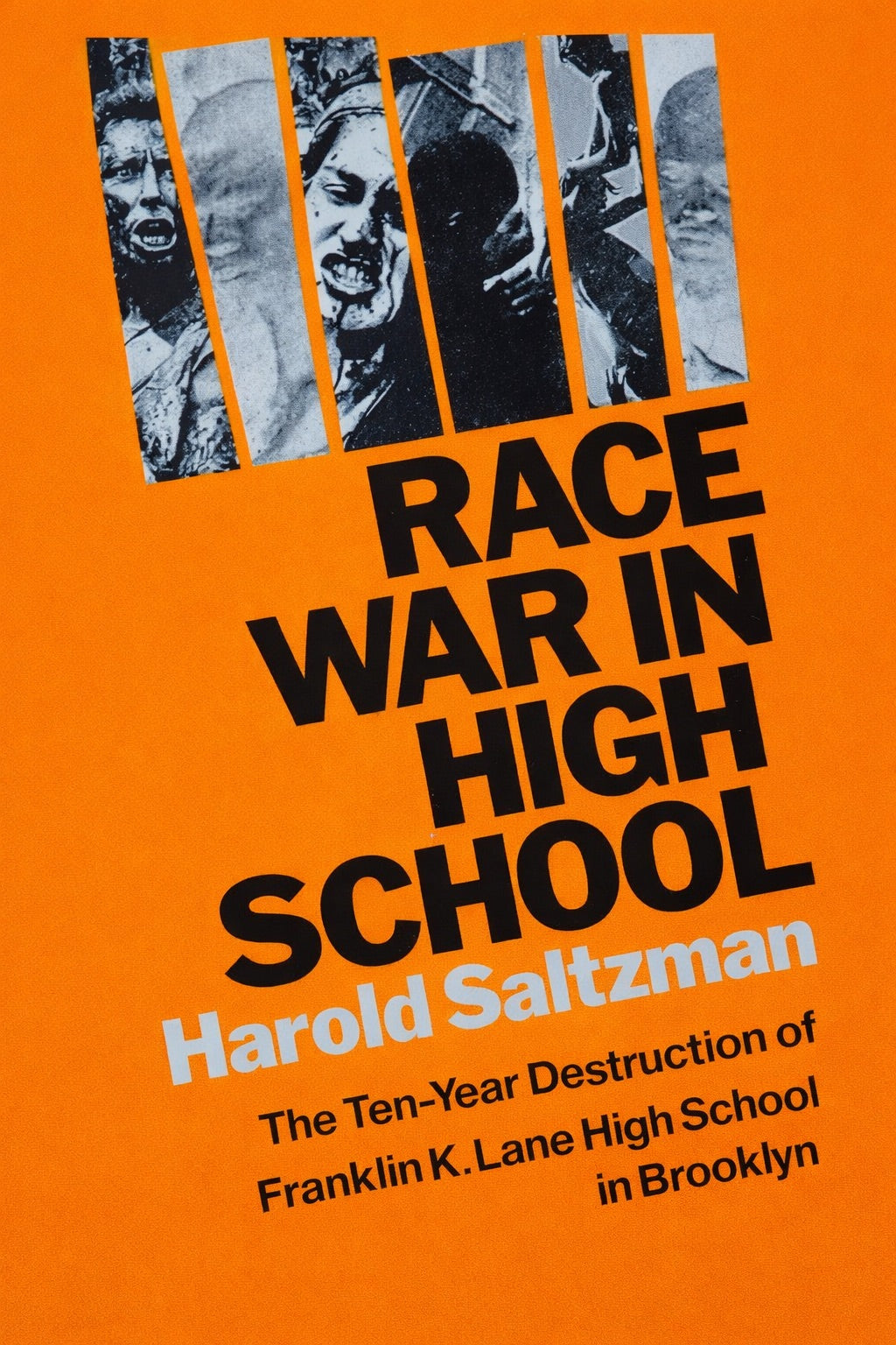 Race War in High School by Harold Saltzman