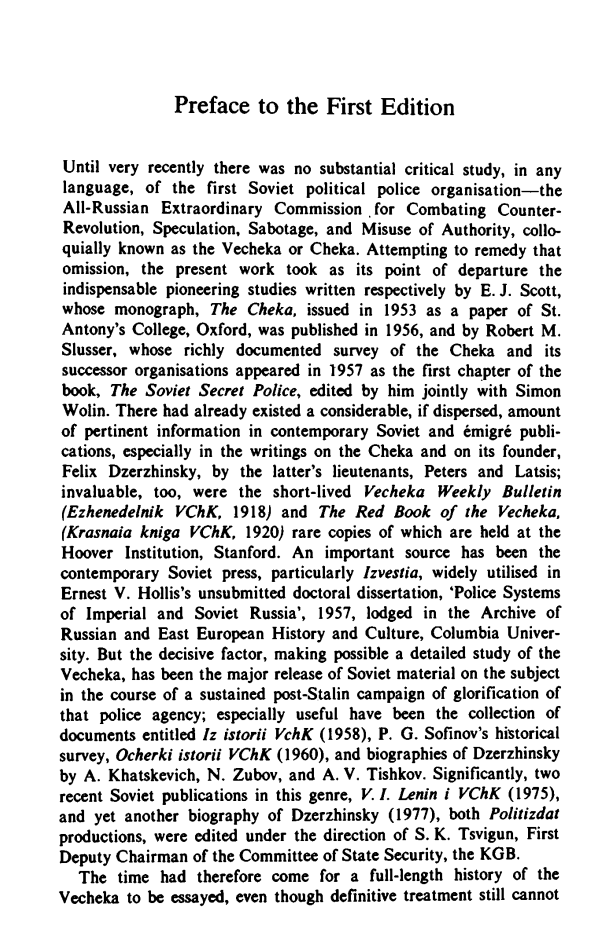 The Cheka: Lenin's Political Police by George Leggett