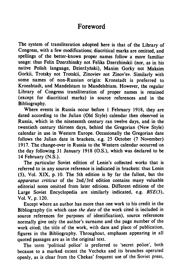 The Cheka: Lenin's Political Police by George Leggett