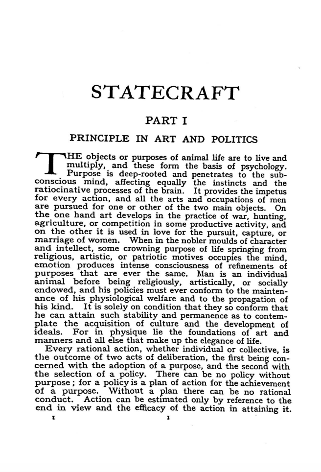 Statecraft by William Sanderson