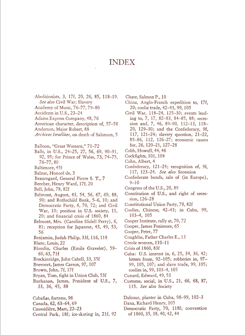 A Casual View of America by Salomon De Rothschild