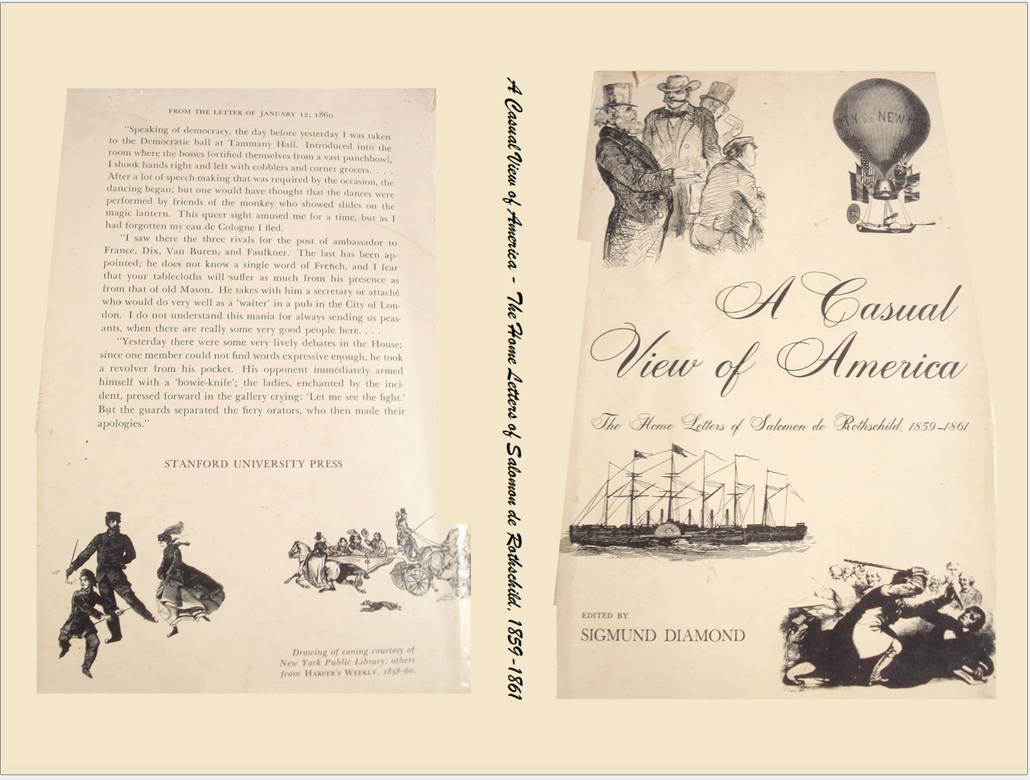 A Casual View of America by Salomon De Rothschild