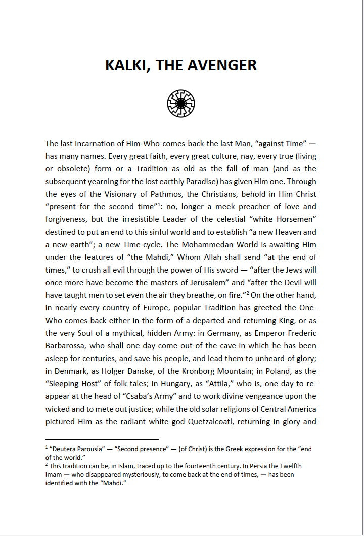 Kali Yuga by Savitri Devi