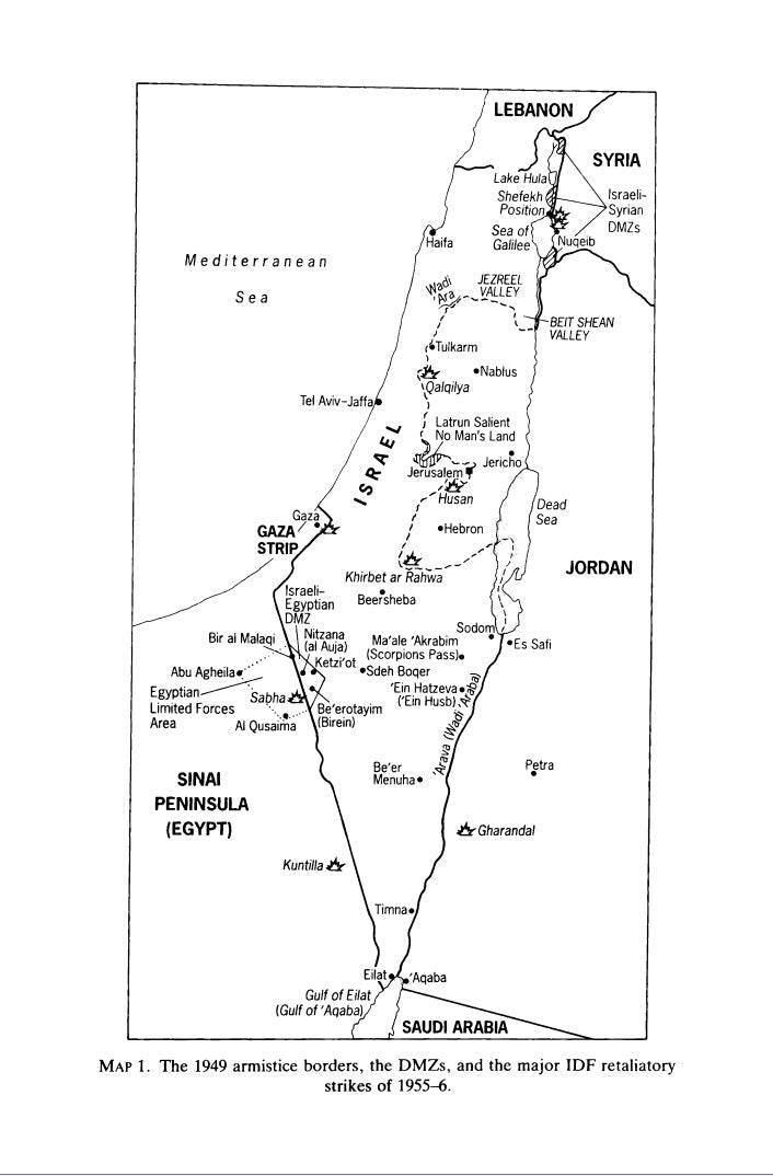 Israel's Border Wars, 1949-1956 by Benny Morris