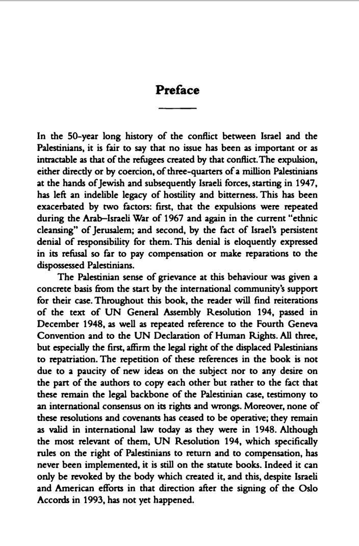 The Palestinian Exodus: 1948-1998, edited by Ghada Karmi and Eugene Cotran