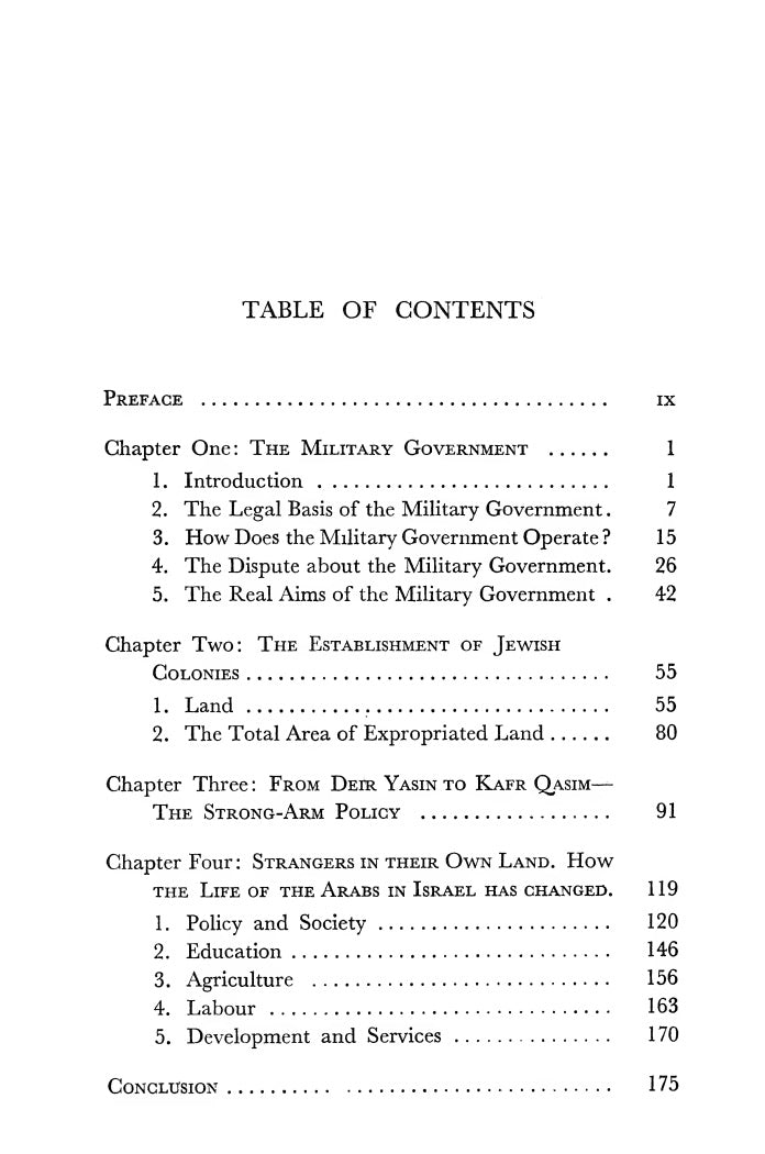 The Arabs in Israel, 1948-1966 by Sabri Jiryis
