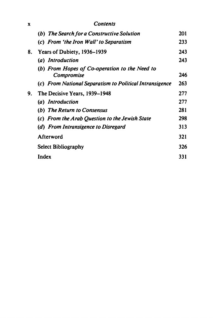 Zionism and the Arabs 1882-1948: A Study of Ideology by Yosef Gorny