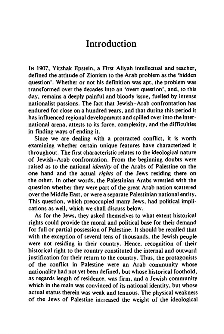 Zionism and the Arabs 1882-1948: A Study of Ideology by Yosef Gorny