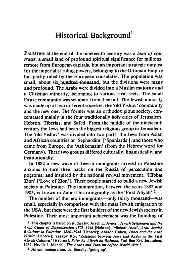 Zionism and the Arabs 1882-1948: A Study of Ideology by Yosef Gorny
