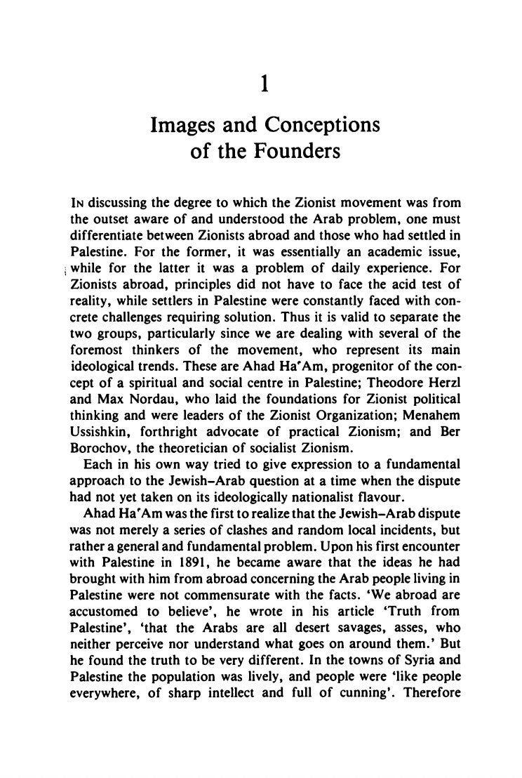 Zionism and the Arabs 1882-1948: A Study of Ideology by Yosef Gorny