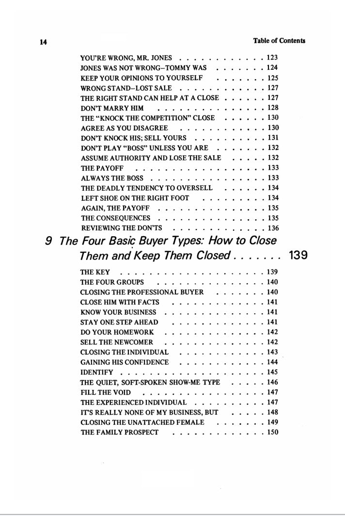 Big League Sales Closing Techniques by Les Dane