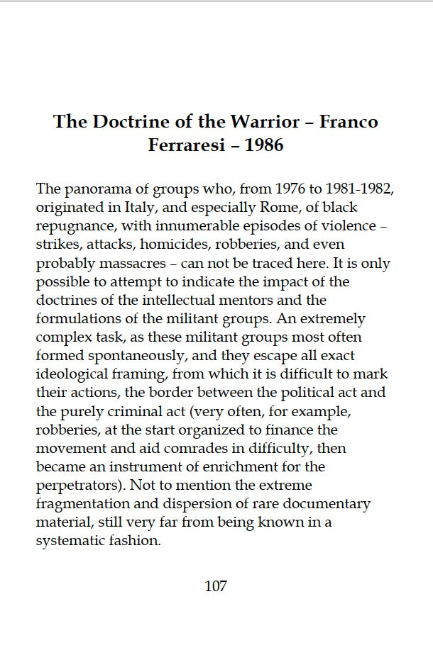 The Disintegration of the System by Franco Freda