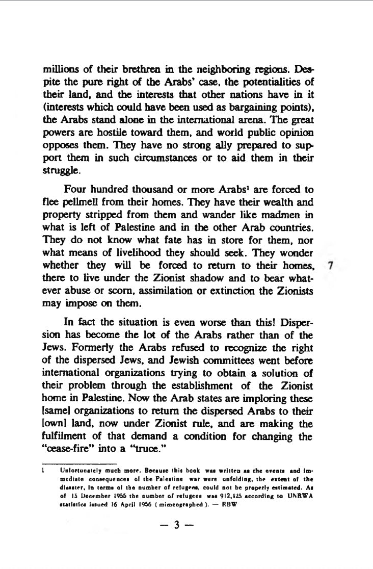 The Meaning of the Disaster by Constantine Zurayk
