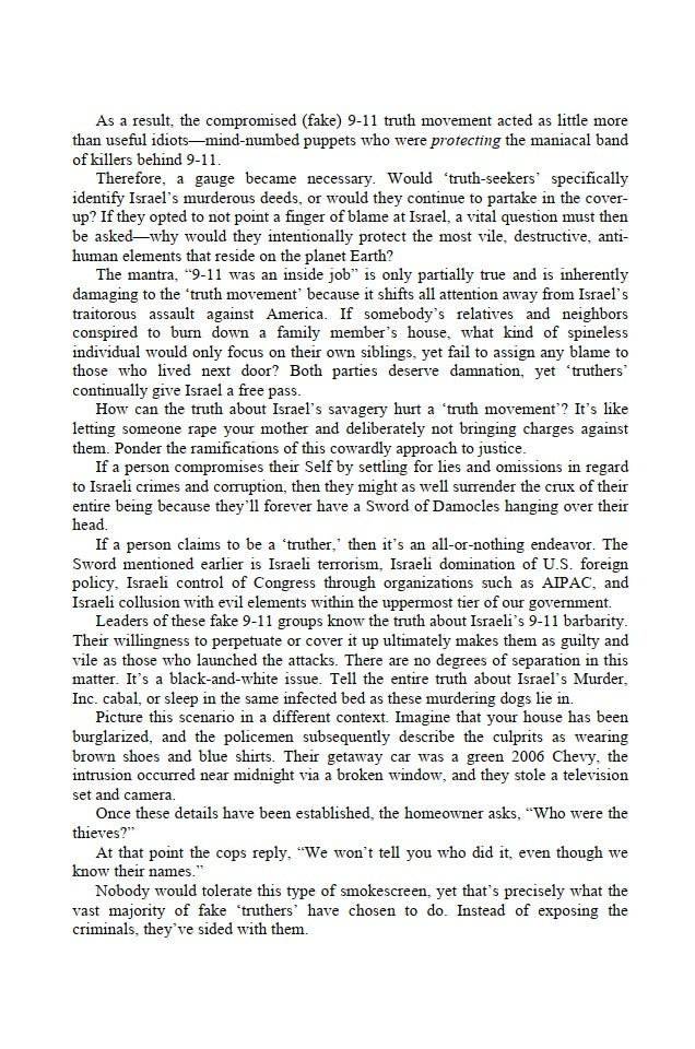 Made in Israel: 9/11 and the Jewish Plot Against America by Victor Thorn