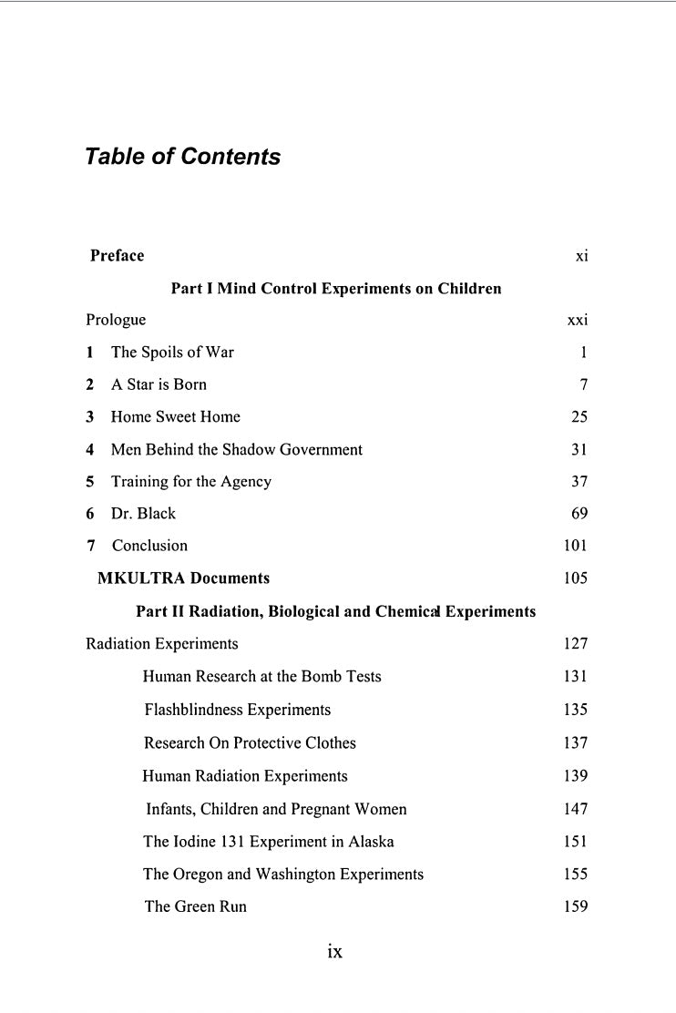 A Nation Betrayed: Secret Cold War Experiments Performed on our Children and Other Innocent People by Carol Rutz