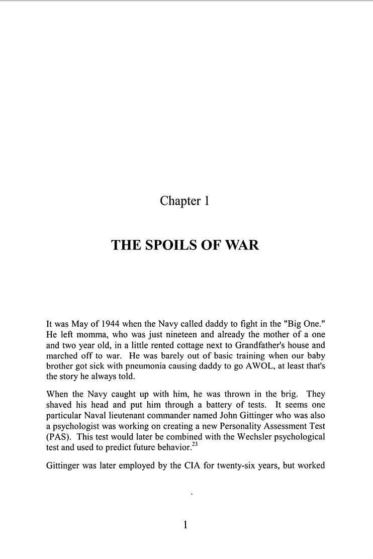 A Nation Betrayed: Secret Cold War Experiments Performed on our Children and Other Innocent People by Carol Rutz