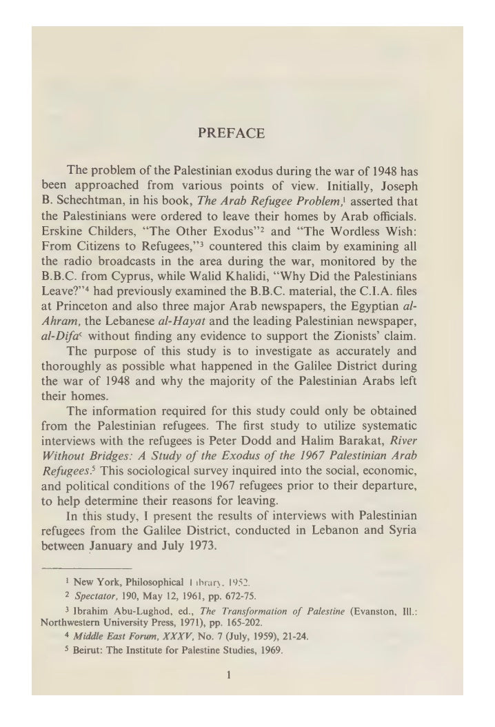 The Palestinian Exodus from Galilee, 1948 by Nafez Nazzal
