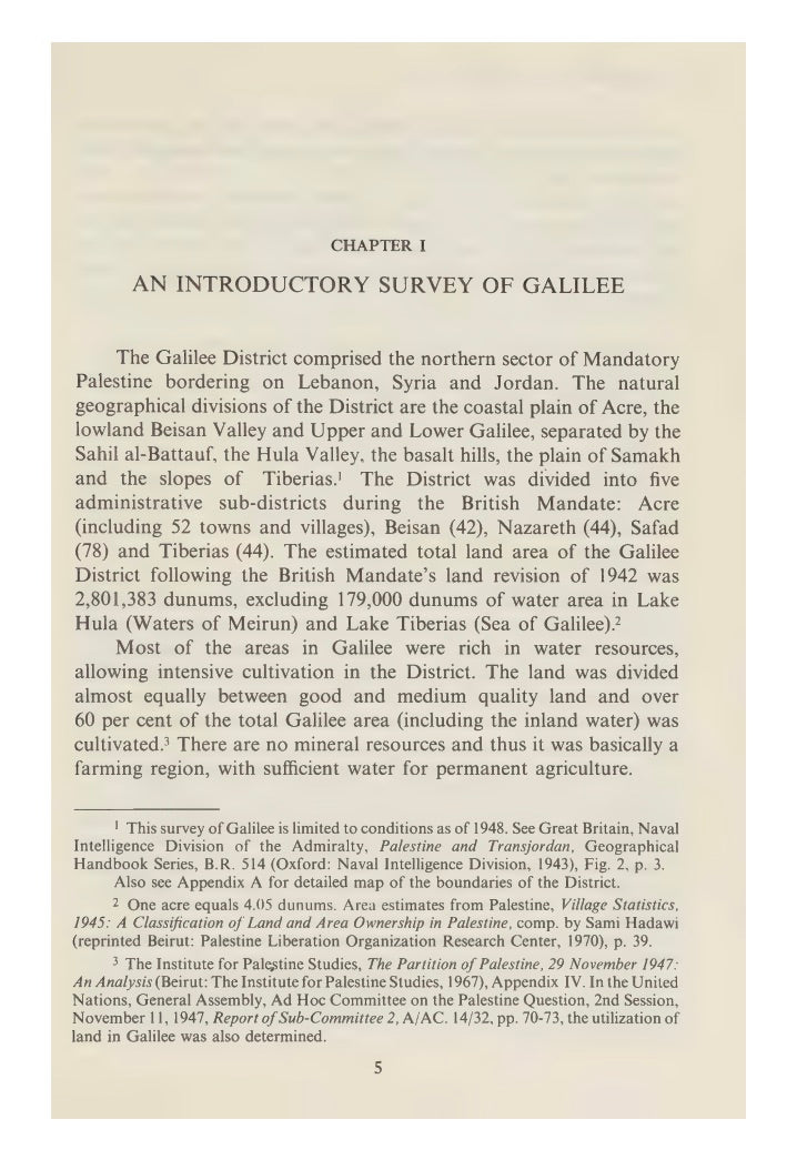 The Palestinian Exodus from Galilee, 1948 by Nafez Nazzal