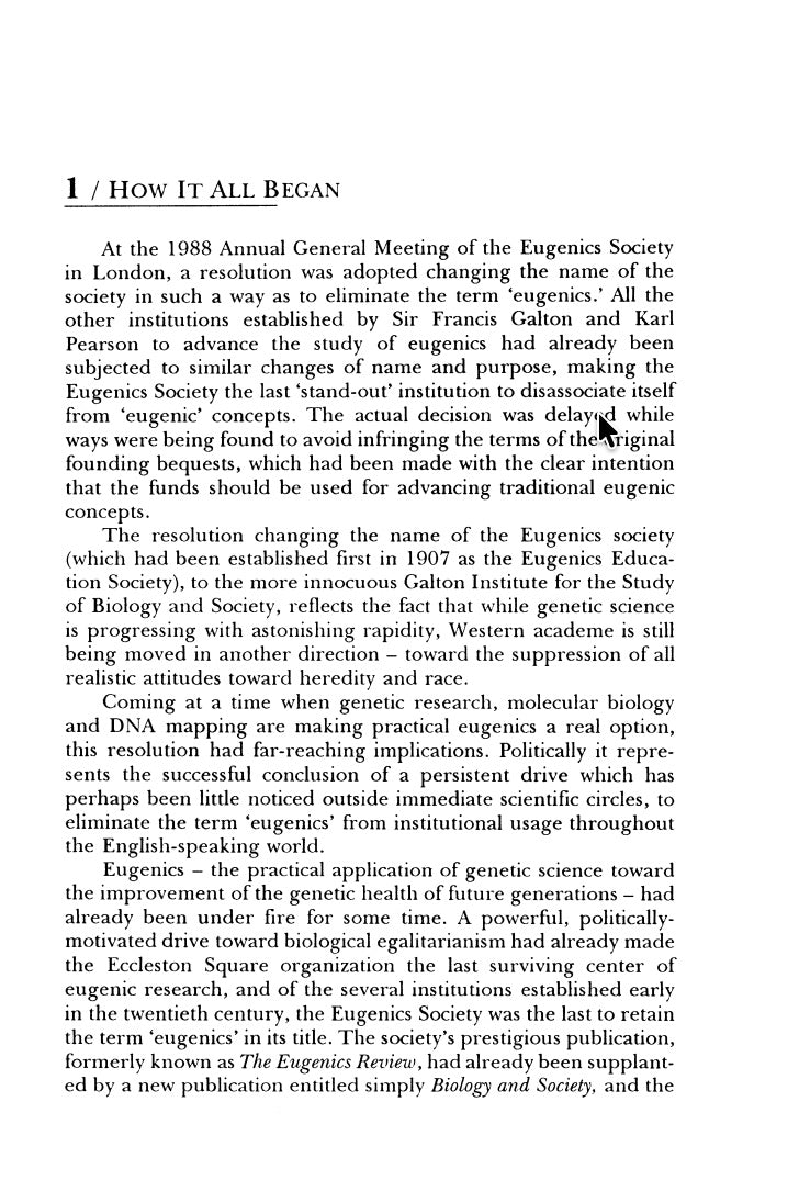 Race, Intelligence and Bias in Academe by Roger Pearson
