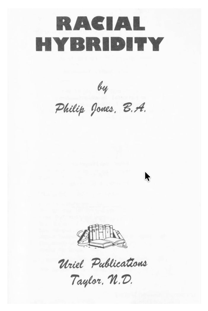 Racial Hybridity by Philip Jones