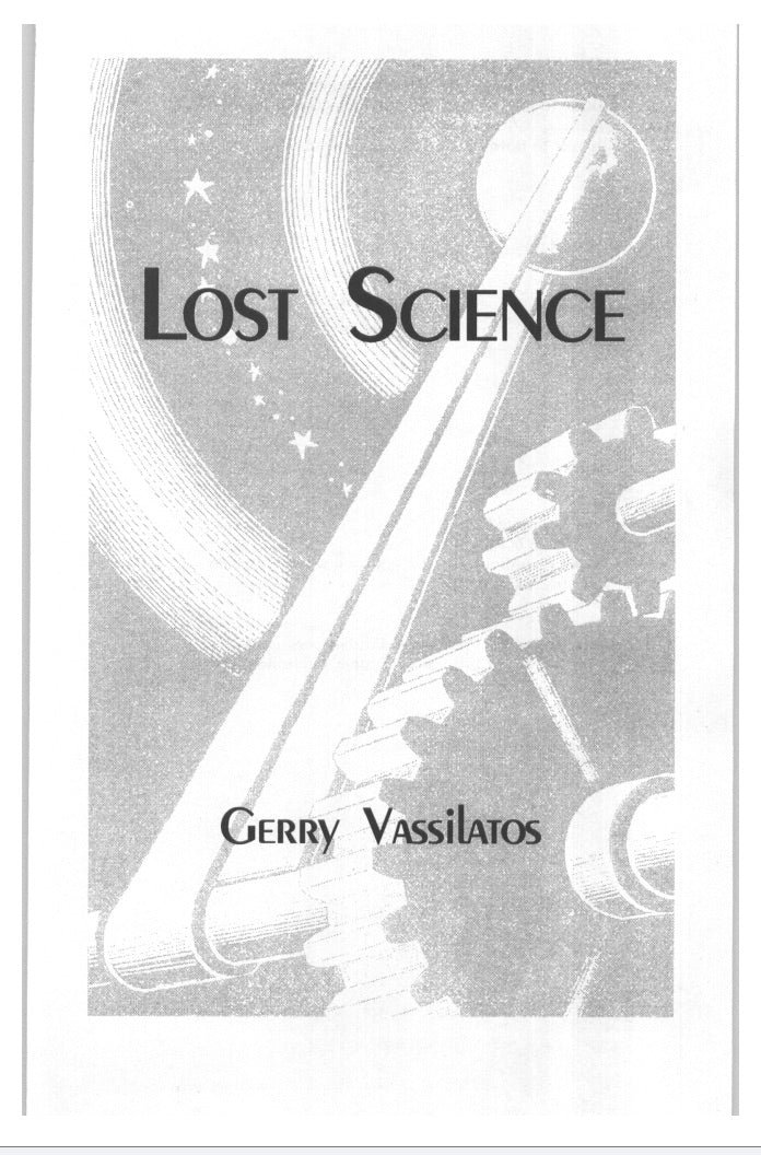 Lost Science by Gerry Vassilatos