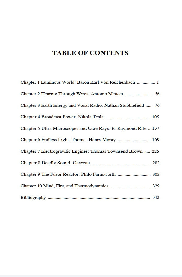 Lost Science by Gerry Vassilatos