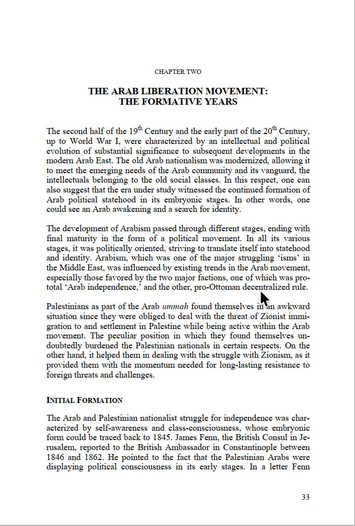 Arab Nationalism and the Palestinians, 1850-1939 by Abdelaziz A. Ayyad