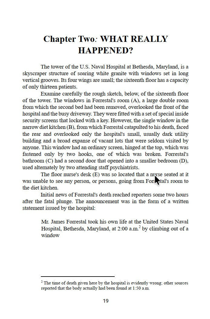 The Death of James Forrestal by Cornell Simpson